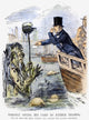 Michael Faraday Cartoon Print - Father Thames Analysis (1855)
