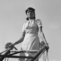 Student on the Agricultural School Farm at Bethune-Cookman College - Photograph by Gordon Parks, 1942
