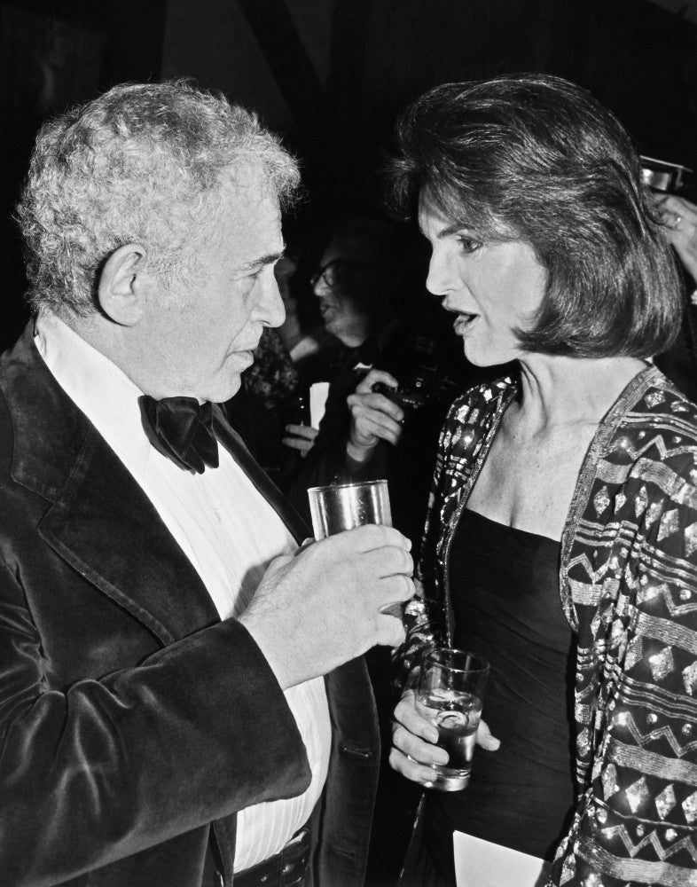 Jacqueline Kennedy Onassis with Norman Mailer Fine Art Print - 1978