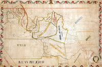 1851 Historical Map of Upper Great Plains and Rocky Mountains