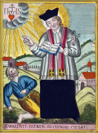 Saint Valentine Blessing Epileptic Fine Art Print by Science Source