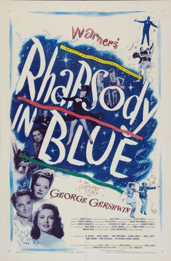 Rhapsody in Blue Movie Poster - 11x17 Print