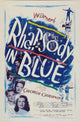 Rhapsody in Blue Movie Poster - 11x17 Print