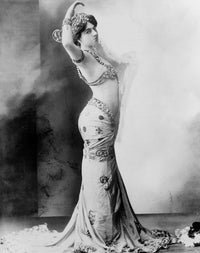 Mata Hari Fine Art Print - Dutch Dancer and Spy Photograph 1905