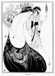 Aubrey Beardsley 'The Peacock Skirt' Fine Art Print for Oscar Wilde's Salome