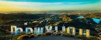 Friends Behind the Hollywood Sign Poster Print - Los Angeles