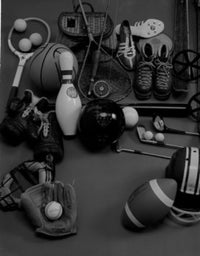 Sports Equipment Fine Art Print - Perfect for Home or Office