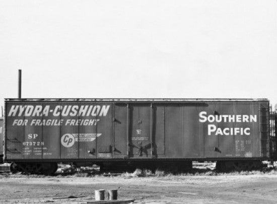 USA Southern Pacific Railroad Freight Train Poster Print