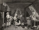 The Distressed Poet Fine Art Print by Hogarth - 1833