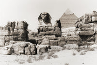 The Great Sphinx and Great Pyramid of Giza Fine Art Print by Ken Welsh