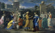 Eliezer and Rebecca Fine Art Print by Nicolas Poussin - Louvre