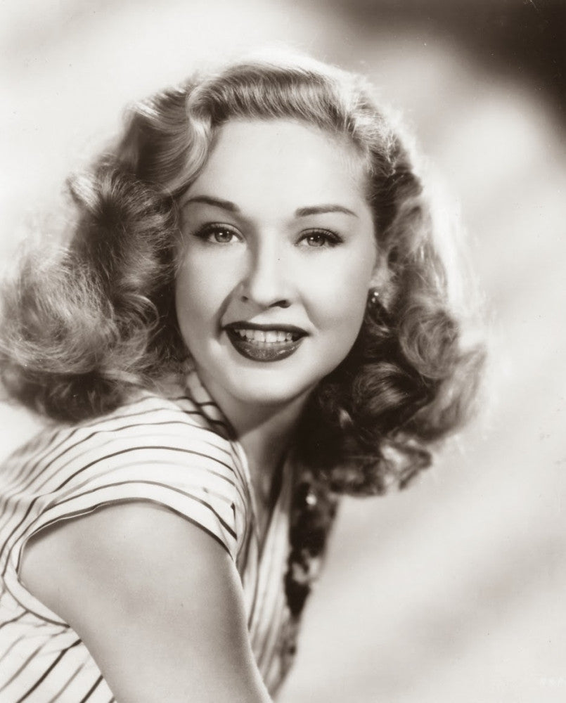 Bonita Granville Headshot Photo Print - Premium Art Reproduction