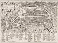 Map of Naples, Italy Circa 1600 Fine Art Print | Posterazzi