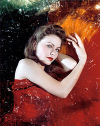 Jeanne Crain Fine Art Print - Available in Multiple Sizes
