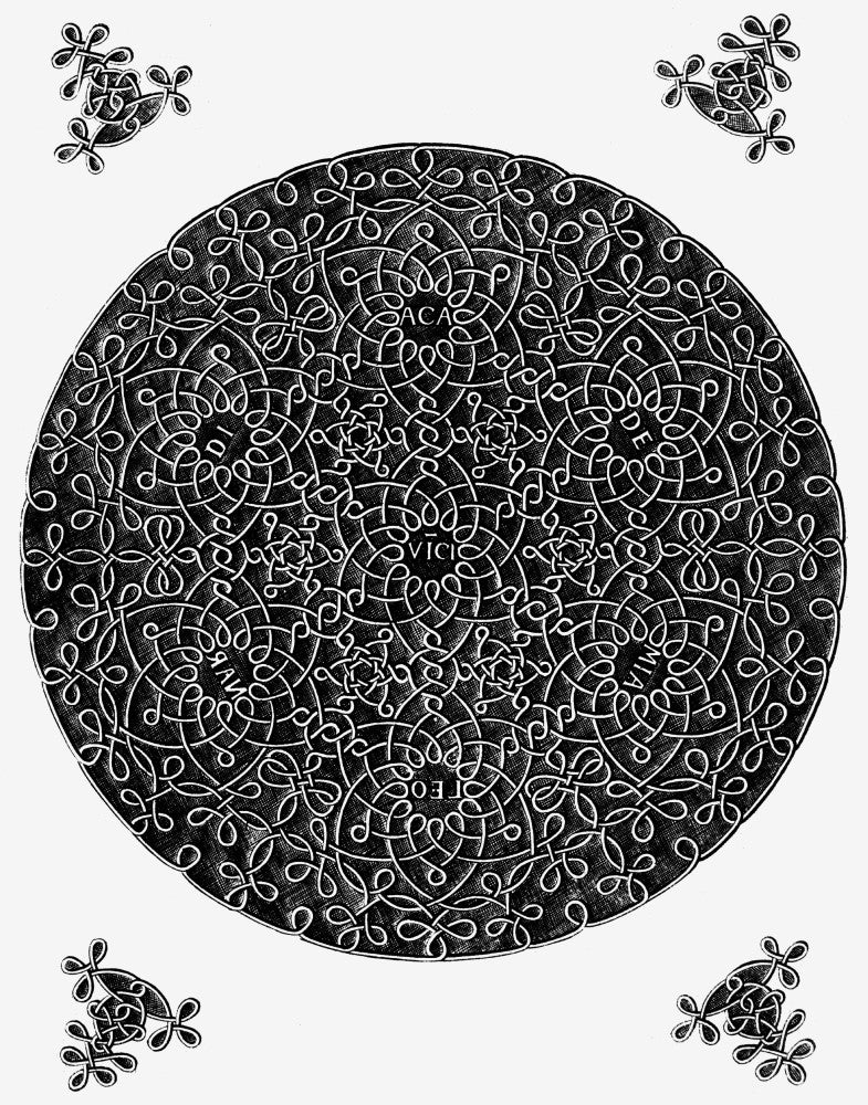 Da Vinci Sixth Knot Fine Art Print - Engraving by Granger Collection