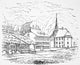 A View of Unterseen, Switzerland Fine Art Print by Felix Mendelssohn