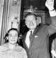 Rockefeller Family Poster Print Featuring New York Governor Nelson Rockefeller and His Wife