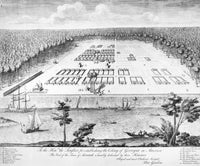 Savannah, Georgia 1734 - The Earliest Known View Poster Print