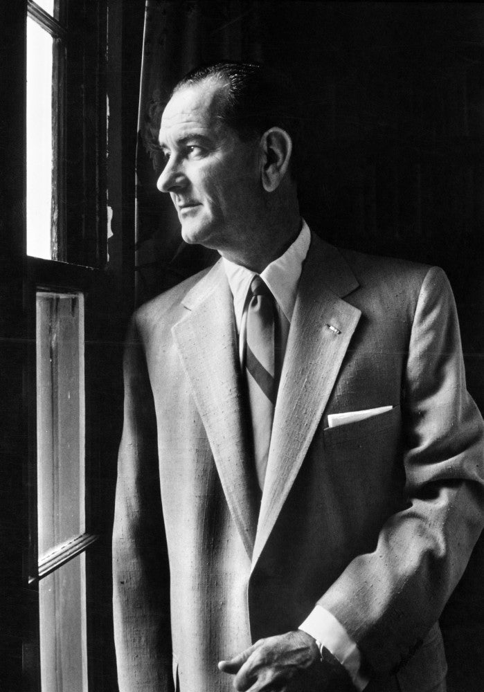 Lyndon Baines Johnson 1955 Senate Portrait Fine Art Print