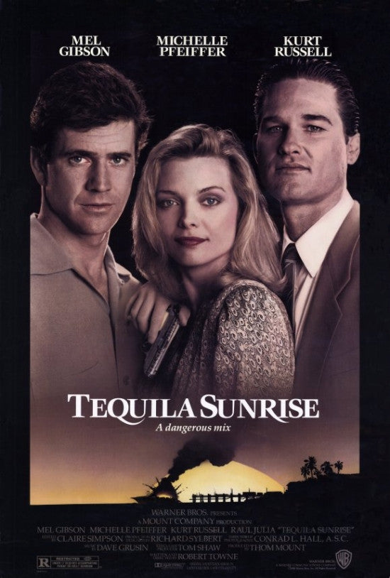Tequila Sunrise Movie Poster Print - 27x40 | Posterazzi