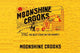 Moonshine Crooks Cigar Inner Label Poster Print