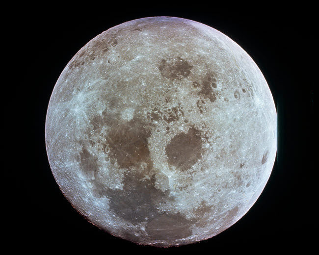 The Moon Fine Art Print by Stocktrek Images