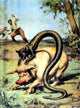 Tatzelwurm Legendary Creature Fine Art Print by Science Source