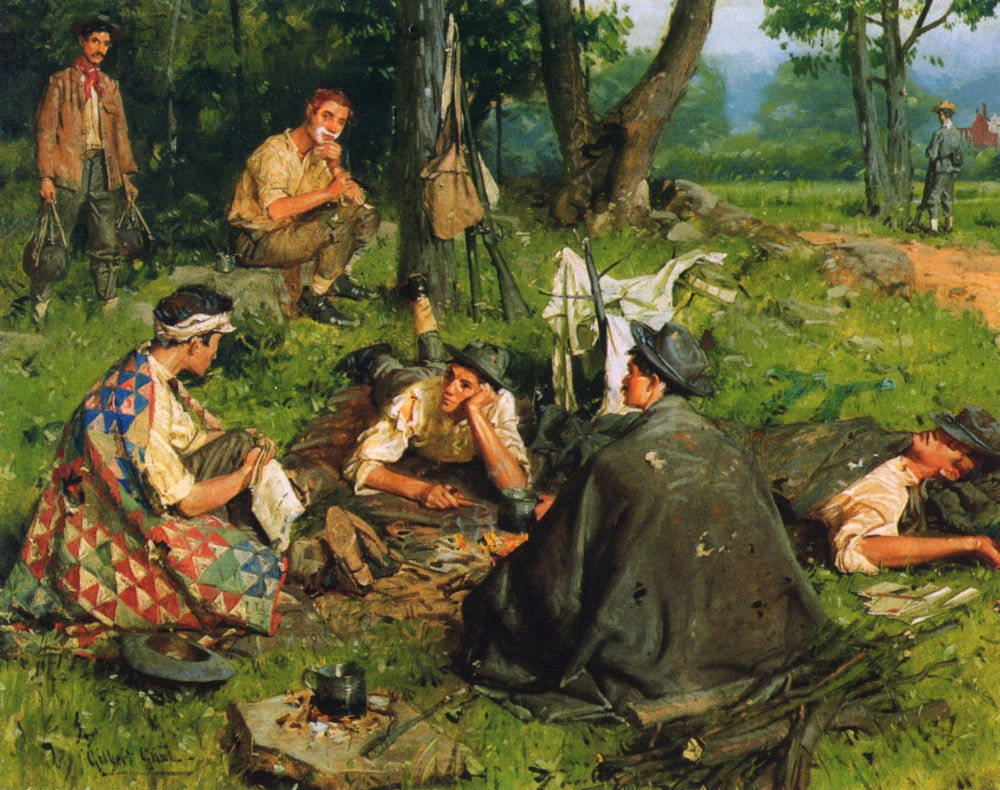Gaul: Nearing The End Fine Art Print by Ngilbert Gaul (1909)