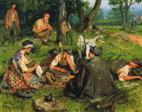 Gaul: Nearing The End Fine Art Print by Ngilbert Gaul (1909)