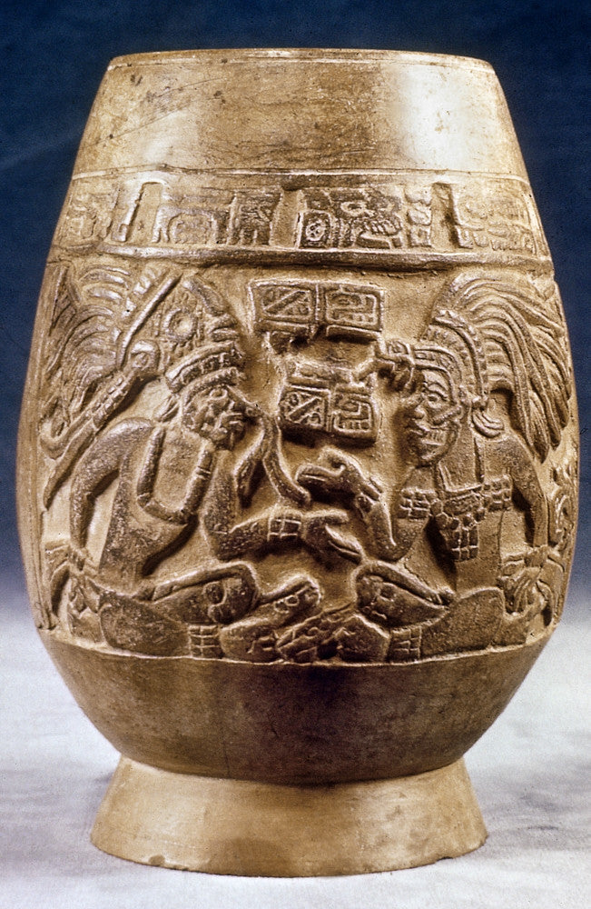 Guatemala Mayan Vase Fine Art Print - C900 A.D. | Posterazzi