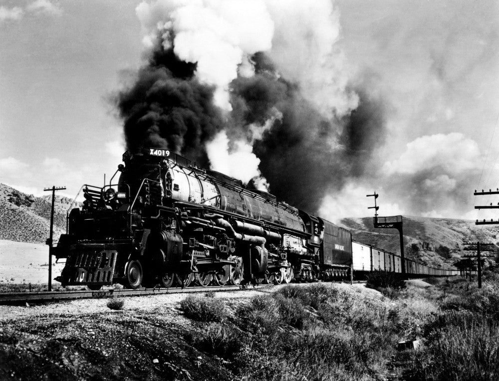 The Union Pacific Railroad Poster Print - History Artwork