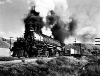 The Union Pacific Railroad Poster Print - History Artwork