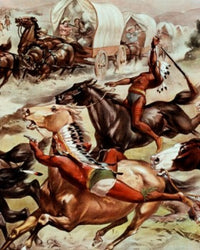 Buffalo Bill's Wild West-Detail Fine Art Print - American History