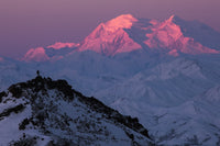 Dramatic Sunrise Over Denali National Park Fine Art Print by Steven Miley