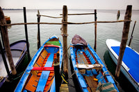 Italy, Burano Moored Boats Fine Art Print by Jaynes Gallery
