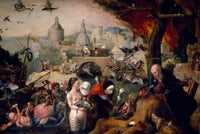 Temptation of Saint Anthony Fine Art Print by Pieter Huys