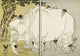 Hokusai: The Blind Men and The Elephant Japanese Woodblock Print