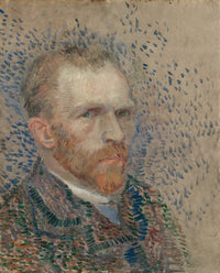 Van Gogh Self Portrait Fine Art Print by Vincent Van Gogh