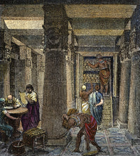 Reconstruction of the Great Library of Alexandria Fine Art Print