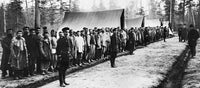 Trans Siberian Railway Photograph - Workers from Sakhalin Island | Posterazzi