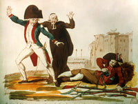 French Revolution 1792 Colored Etching Print by Granger Collection