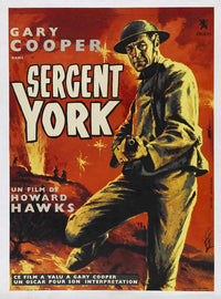 Sergeant York Movie Poster 11x17 - Classic Film Decor