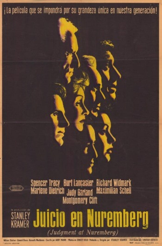 Judgment at Nuremberg Movie Poster (11x17) - Item #MOV349627