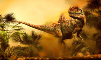 Concavenator Theropod Dinosaur Fine Art Print by Philip Brownlow
