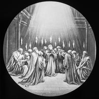 The Day of Pentecost Magic Lantern Slide Poster Print by John Short