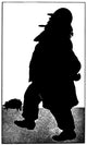 Johannes Brahms Silhouette Fine Art Print by Otto Bohler