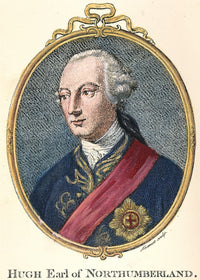 Hugh Percy, Second Duke of Northumberland - 18th Century Copper Engraving Poster Print by Granger Collection