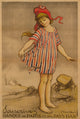French Revolution Girl Poster Print - Torn Dress & Phrygian Cap