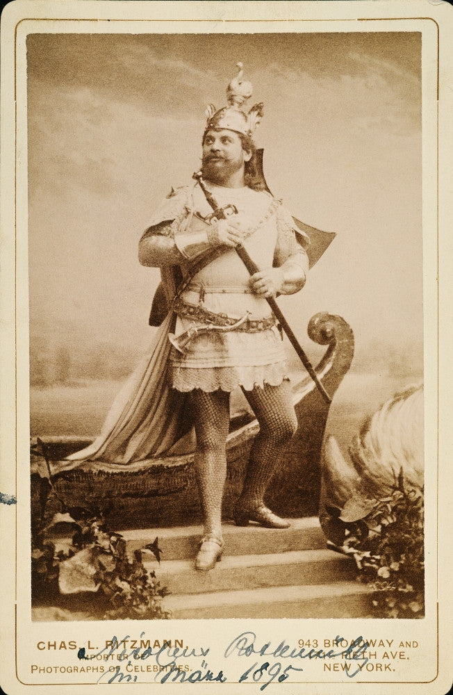 Wagner: Lohengrin 1895 Cabinet Photograph Print by Granger Collection