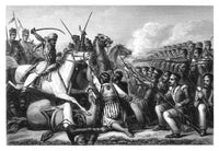 Mutineer Cavalry at the Battle of Cawnpore - Sepoy Rebellion Fine Art Print (1859) by Granger Collection